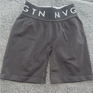 NVGTN Grey Sport Seamless Shorts
